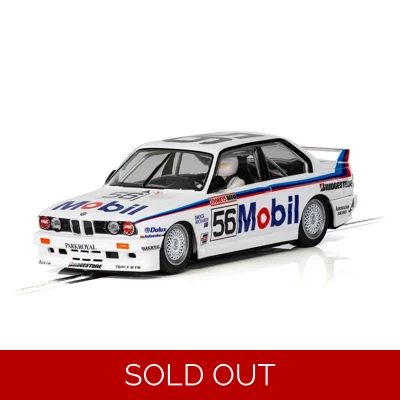 H3929 Scalextric Superslot 1:32 Car BMW E30 M3 1988 Peter Brock Bathurst #56